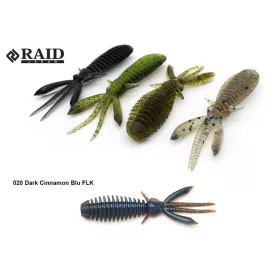   Raid Egubug 6,3cm 020 Dark Cinnamon Blu Flk Imitație de Gândac 8buc