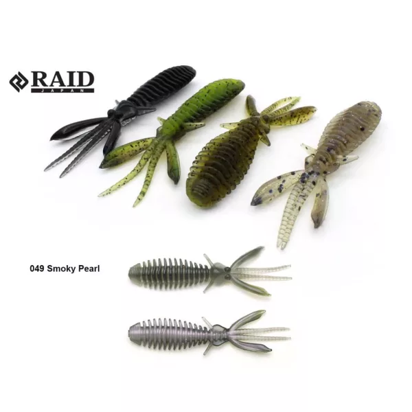 Raid Egubug 6,3cm 049 Smoky Pearl Imitație de Gândac 8buc