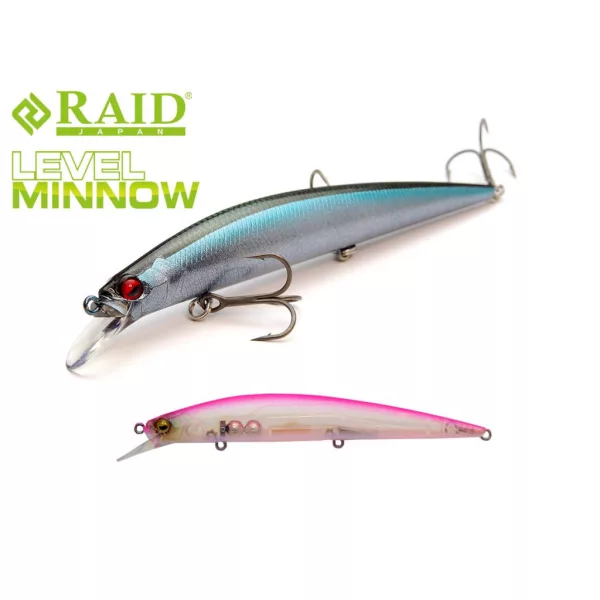 Raid Level Minnow 12,5cm 14gr 014 Wobbler Bomboană Schelet