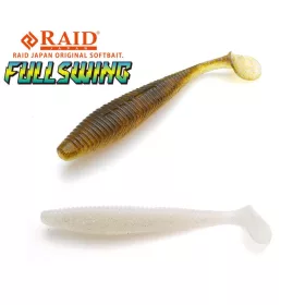 Raid Fullswing 12,7cm 057 Call White Plastik Momeală 5buc