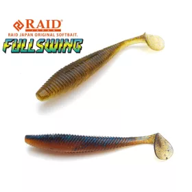   Raid Fullswing 10cm 042 Dark Cinnamon Shad Momeală Plastic 6buc