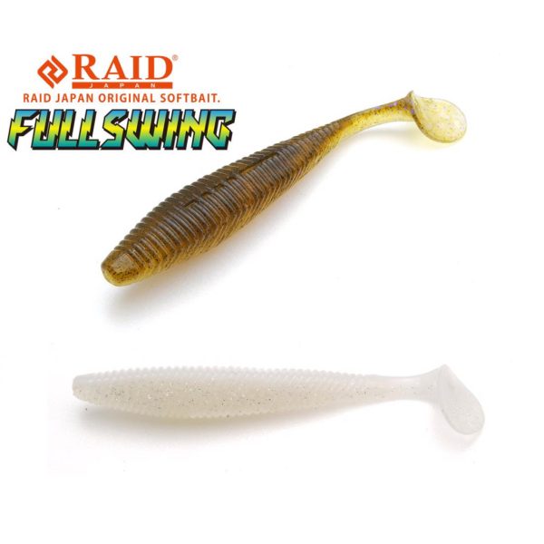Raid Fullswing 10cm 057 Call White Momeală din plastic 6buc