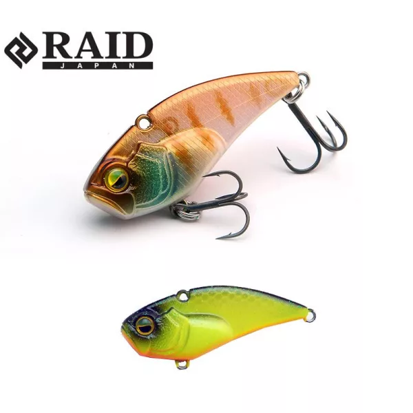 Raid Level Vib Boost 7gr 3,8cm 016 Neon Back Chart Vobler