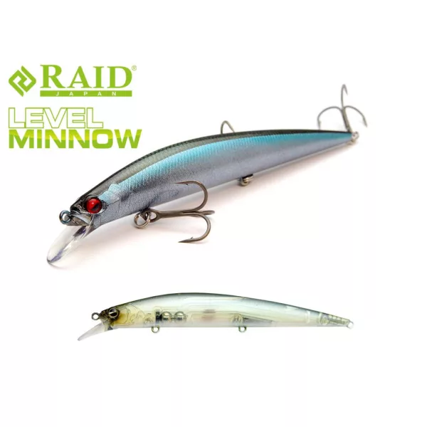 Raid Level Minnow 12,5cm 14gr 017 Wobbler Shad Natural