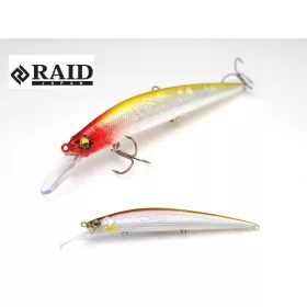 Raid Level Minnow Plus 12,5cm 14gr 001 Neon Wakasagi Wobbler
