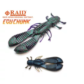   Raid Egu Chunk 8,9cm 020 Dark Cinnamon Blu Flk Imitație de gândac 6buc