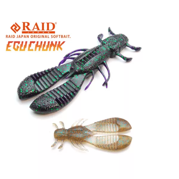 Raid Egu Chunk 8,9cm 058 Co Ebi Bogár Imitație 6buc