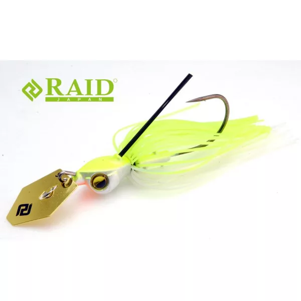 Raid Maxx Blade Speed 11gr 08 Chart Back Pearl Spinnerbait