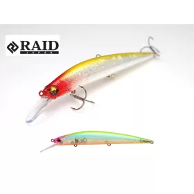 Raid Level Minnow Plus 12,5cm 14gr 009 Clear Squash Wobbler