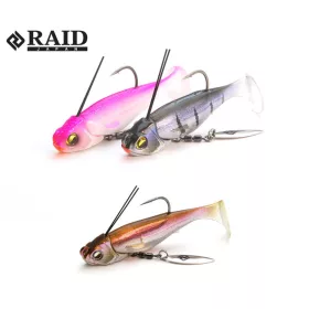   Raid Head Swimmer Libero 7gr 005 Clear Wakasagi Soft Lure 2pcs