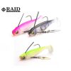 Raid Head Swimmer Libero 7gr 009 White Chart Soft Lure 2pcs