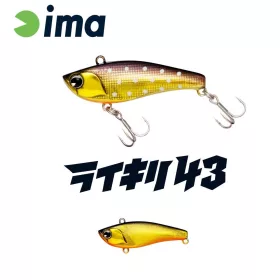 Ima Raikiri Vibration 43S 4,3cm 4gr 002 Gold Back Wobbler