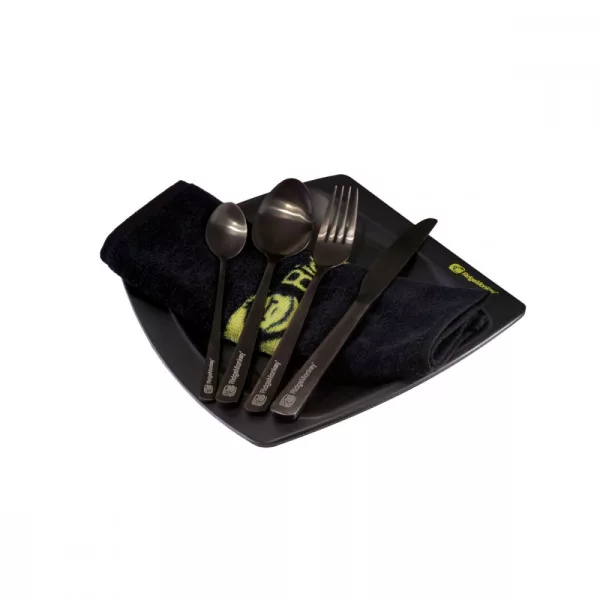 Ridgemonkey SQ DLX Large Plate Set - Set de masă