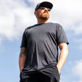 Ridgemonkey Apearel Cooltech Stealth Edition Tricou 3XL