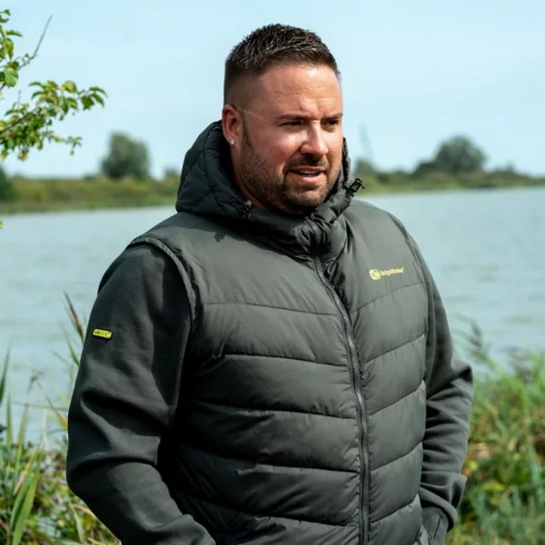 Ridgemonkey Apearel Thermapro Hybrid Coat Green Vestă XL