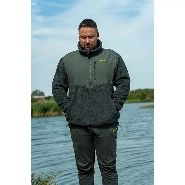 Ridgemonkey Apearel Thermapro Sherpa Fleece Green Pulover S