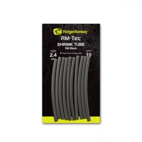   Ridgemonkey Connexion Shrink Tube Tub termocontractabil Silt Black 2.4Mm 10Db - Tub termocontractabil