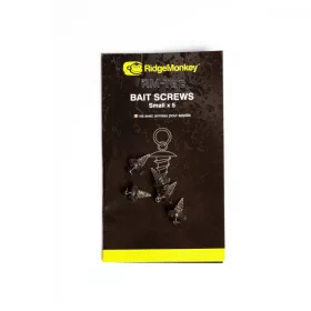   Ridgemonkey Rm-Tec Hook Ring Bait Screws Șurub pentru Momeală 5Db