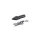 Ridgemonkey Connexion Uni Lead Clip Clips de plumb Silt Black 5 Buc Clips de plumb