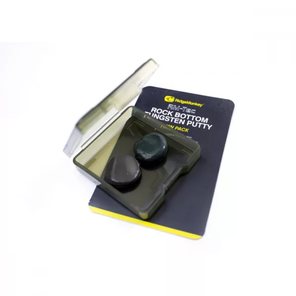 Ridgemonkey Connexion Rock Bottom Tungsten Putty Camo Duo - Pastă cu tungsten