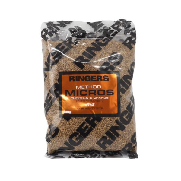 Ringers Method Micro Pellets Choco Orange 2mm Pelete de nădire 900gr