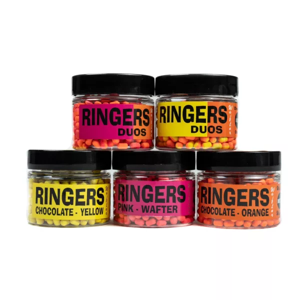Ringers Micro Duos Roz și Portocaliu Pelete Momeală 80gr