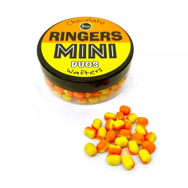 Ringers Mini Duos Orange-Yellow Csokoládé 3x7mm Wafters 30gr