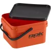 ROK Recipient Amestecare Pătrat Portocaliu de 10 Litri cu Capac