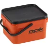 ROK Recipient Amestecare Pătrat Portocaliu de 10 Litri cu Capac