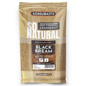   Sonubaits SONU SO NATURAL - BLACK BREAM (1KG) nadă (S0780005) nadă