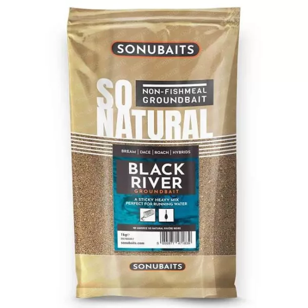 Sonubaits SONU SO NATURAL - BLACK RIVER (1KG) nadă (S0780007) nadă