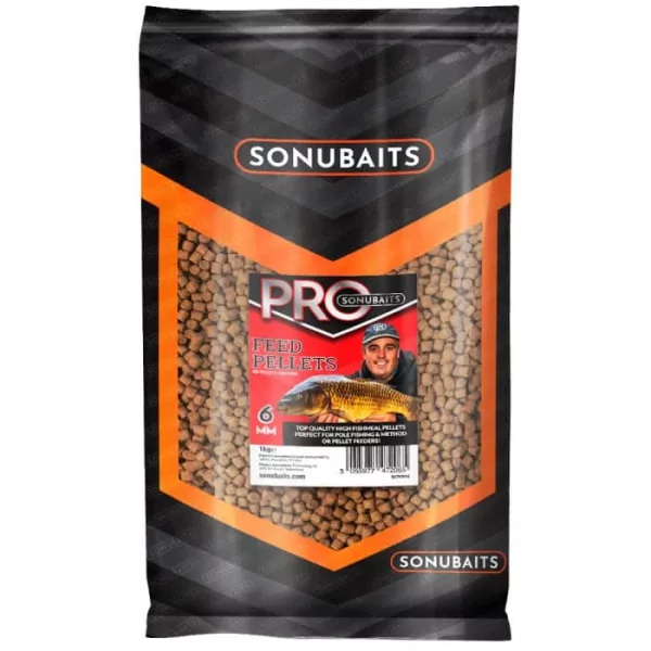 Sonubaits Pro Feed Pellets - 6mm (S0790010) pelete de nadă