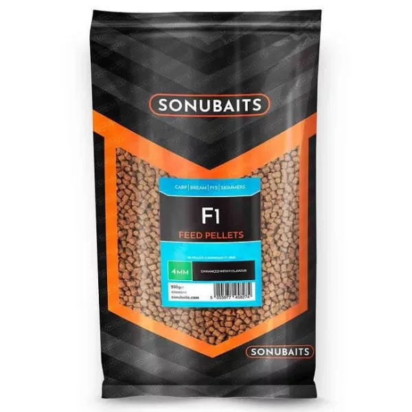 Sonubaits F1 Feed Pellet - 4mm (S0800011) pelete de nadă aromatizate
