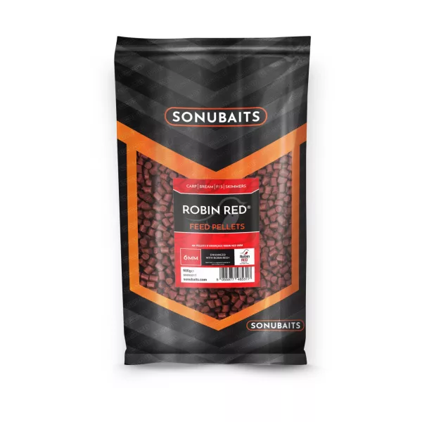 Sonubaits Robin Red Feed Pellet - 6mm (S0800017) peletă de hrănire aromatizată