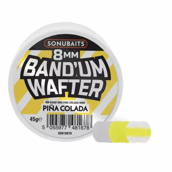 Sonubaits Bandum Wafters - 8mm Pineapple & Coconut (S0810070) wafters momeală de cârlig