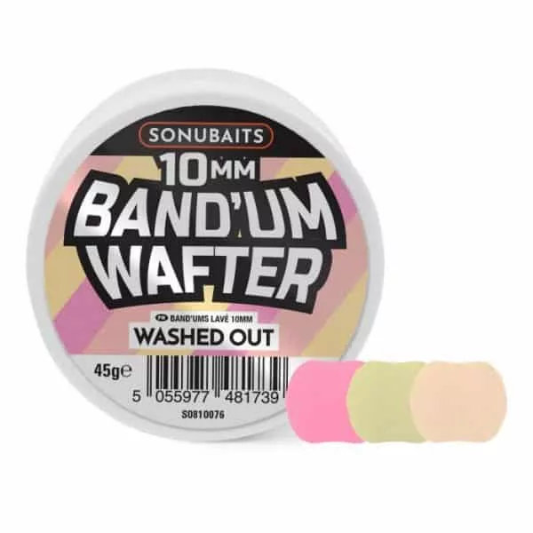 Sonubaits Bandum Wafters - 10mm Washed Out (S0810076) wafters momeală de cârlig