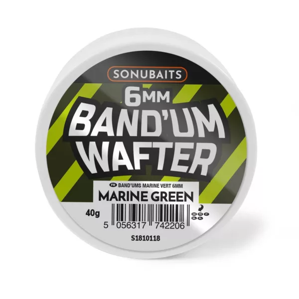 Sonubaits Bandum Wafter Verde Marin 6mm Wafter 40gr