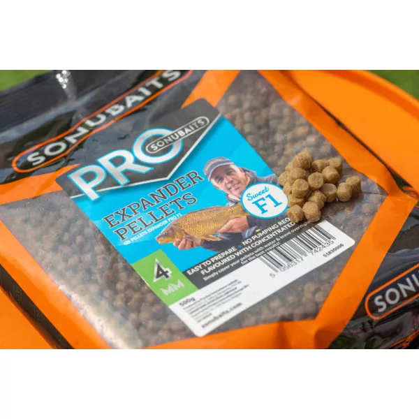 Sonubaits Pro Expander Pellets F1 4mm Pelete de Nădire 500gr