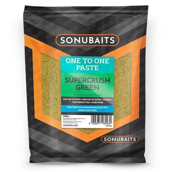 Sonubaits One To One Paste - Supercrush Green (S0840006) pastă