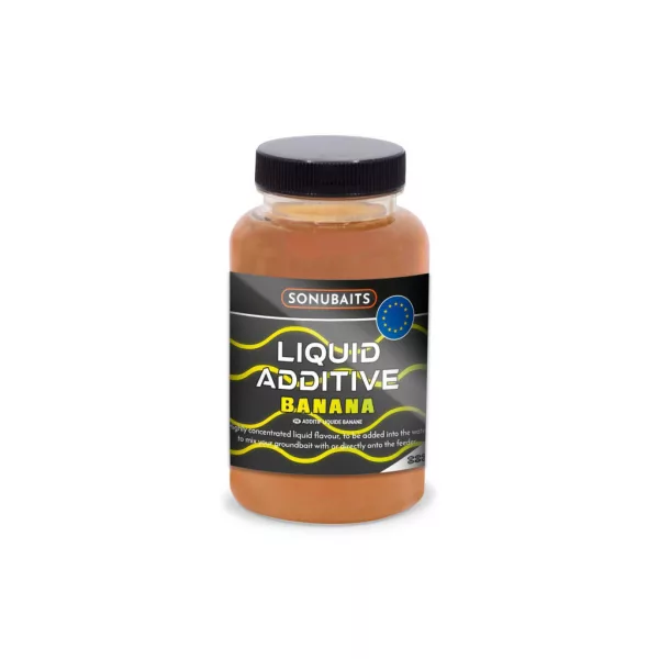 Sonubaits Liquid Additive Banană Aromă Lichidă 250ml