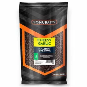   Sonubaits Cheesy Garlic Halibut Pellets - 4mm (S0920001) pelete de nadă