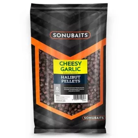   Sonubaits Cheesy Garlic Halibut Pellets - 8mm (S0920003) pelete de nadă