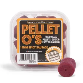   Sonubaits Pellet Os 14mm - Spicy Sausage (S0960006) pelet de cârlig forat