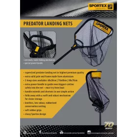Sportex Predator Minciog cauciucat 60x50cm
