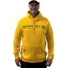 Pulover cu glugă Sportex Hoodie Yellow 2XL