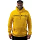 Pulover cu glugă Sportex Hoodie Yellow 2XL