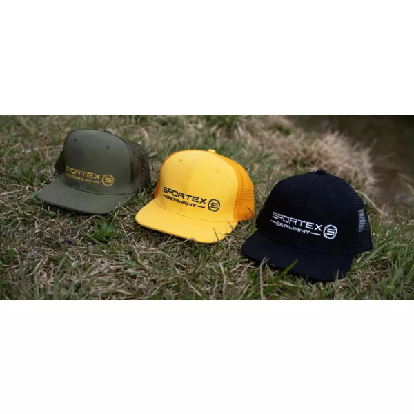 __Sportex__ Șapcă baseball Snap Cap Mesh Neagră