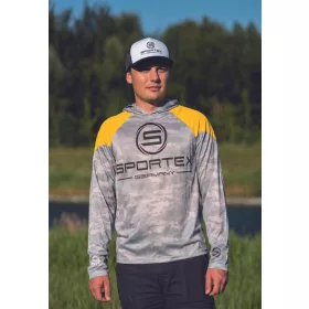 Bluză cu Glugă Sportex Solar UPF-50 Rezistentă la UV M