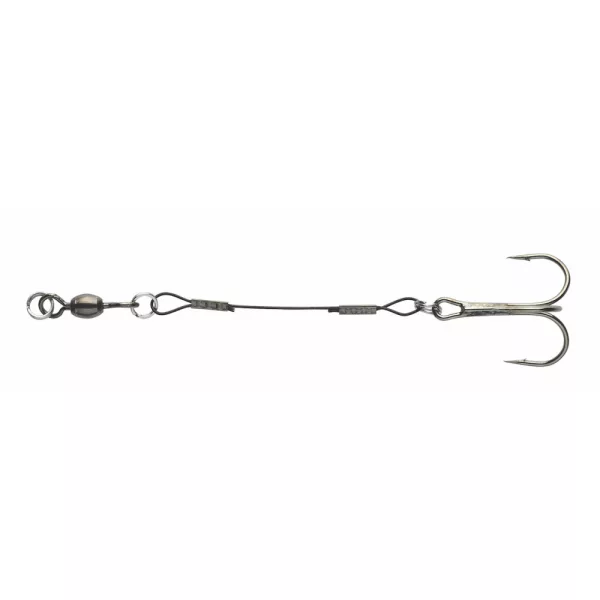 Sakura - SOFT LURE RIG - Mărime L - 9CM - Ancoră simplă (1 ancoră triplă) - Ancoră triplă - Ancoră cu barbă, Ancoră triplă