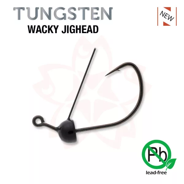 Sakura TUNGSTEN WACKY JIGHEAD cap jig